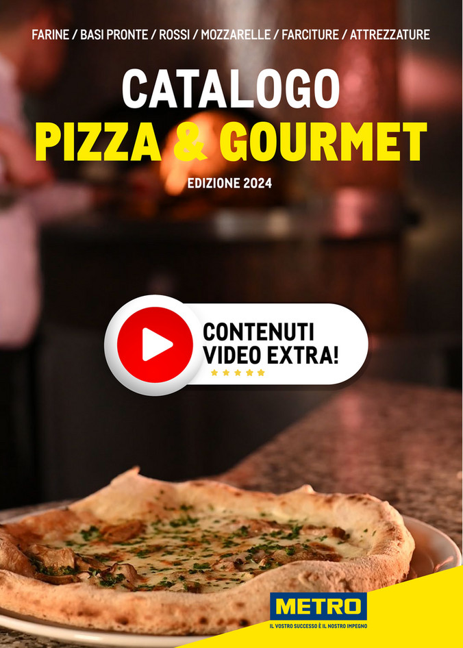Metro Italia Catalogo Pizzeria 2024 - GI.METAL Spazzola forno ottone 27x8cm